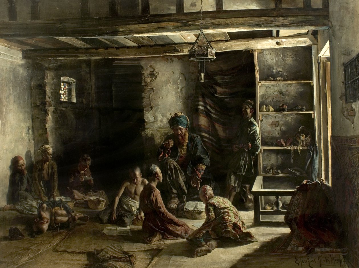 Szkoła Orientalna, 1885 autorstwa Ferencz Frans Eisenhut