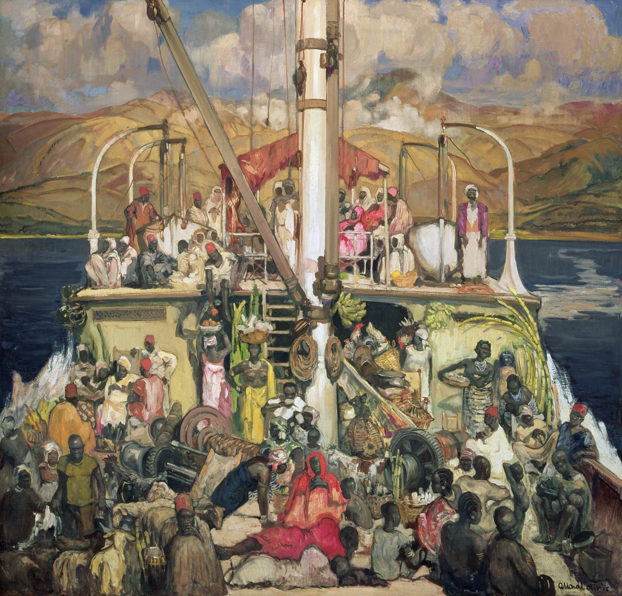Prom, ok. 1928-33 autorstwa Fernand Allard L