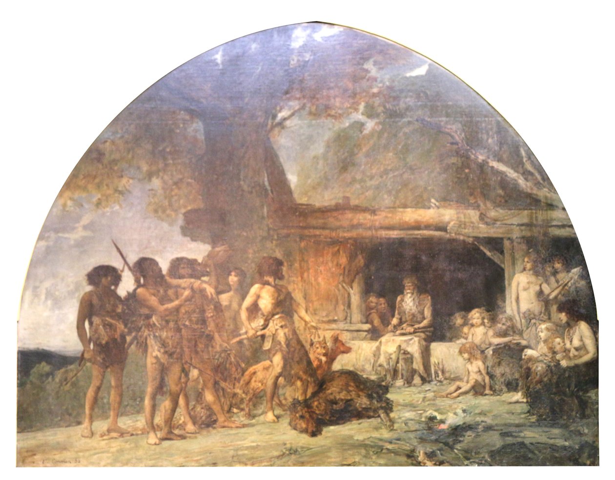 Nieznany obraz autorstwa Fernand Cormon