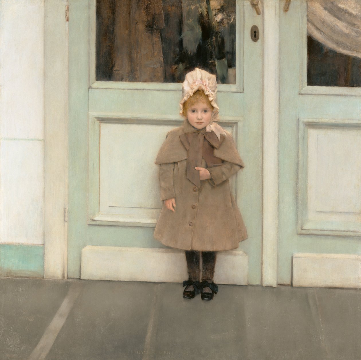 Jeanne Kefer autorstwa Fernand Khnopff