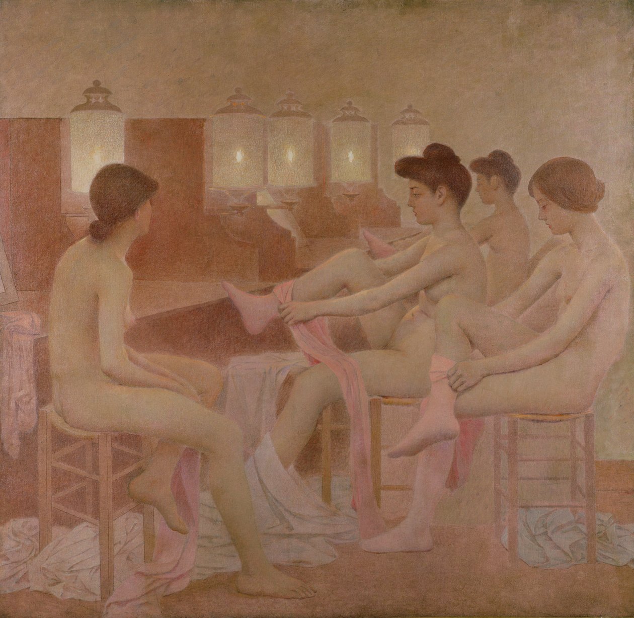 Tancerze, 1905-09 autorstwa Fernand de Cordova Pelez