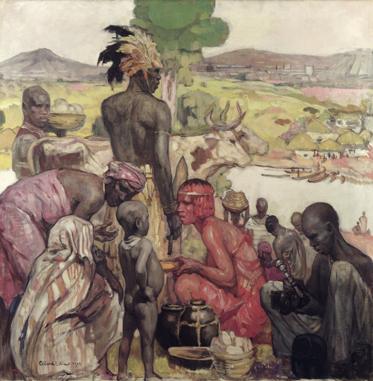 Matadi, 1929 r. autorstwa Fernand Allard L