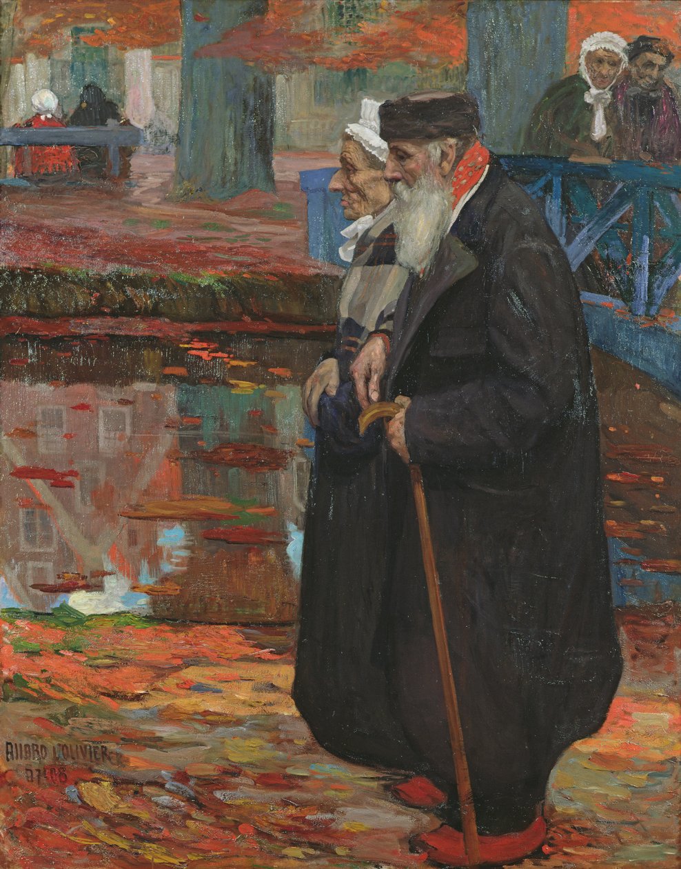 Stara para, 1907 autorstwa Fernand Allard L