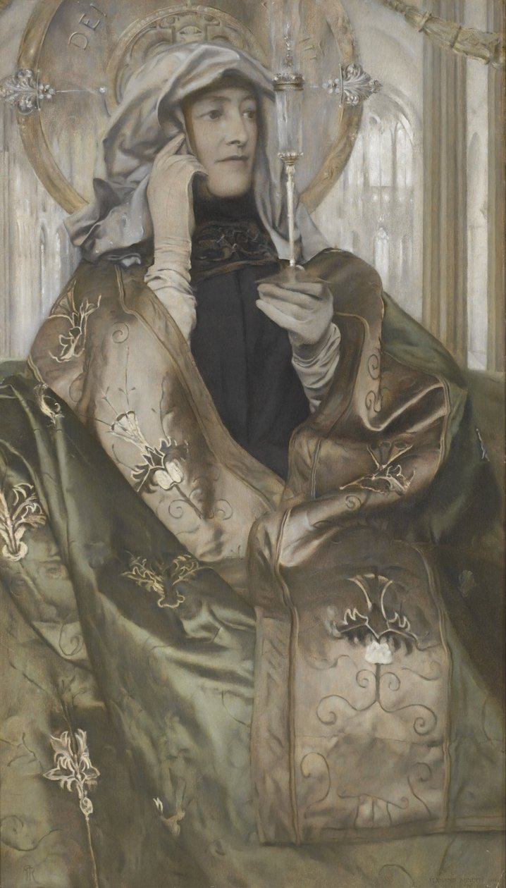 Kadzidło, 1898 autorstwa Fernand Khnopff
