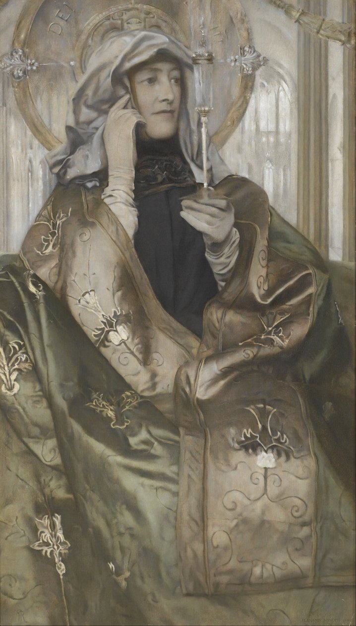 Kadzidło autorstwa Fernand Khnopff
