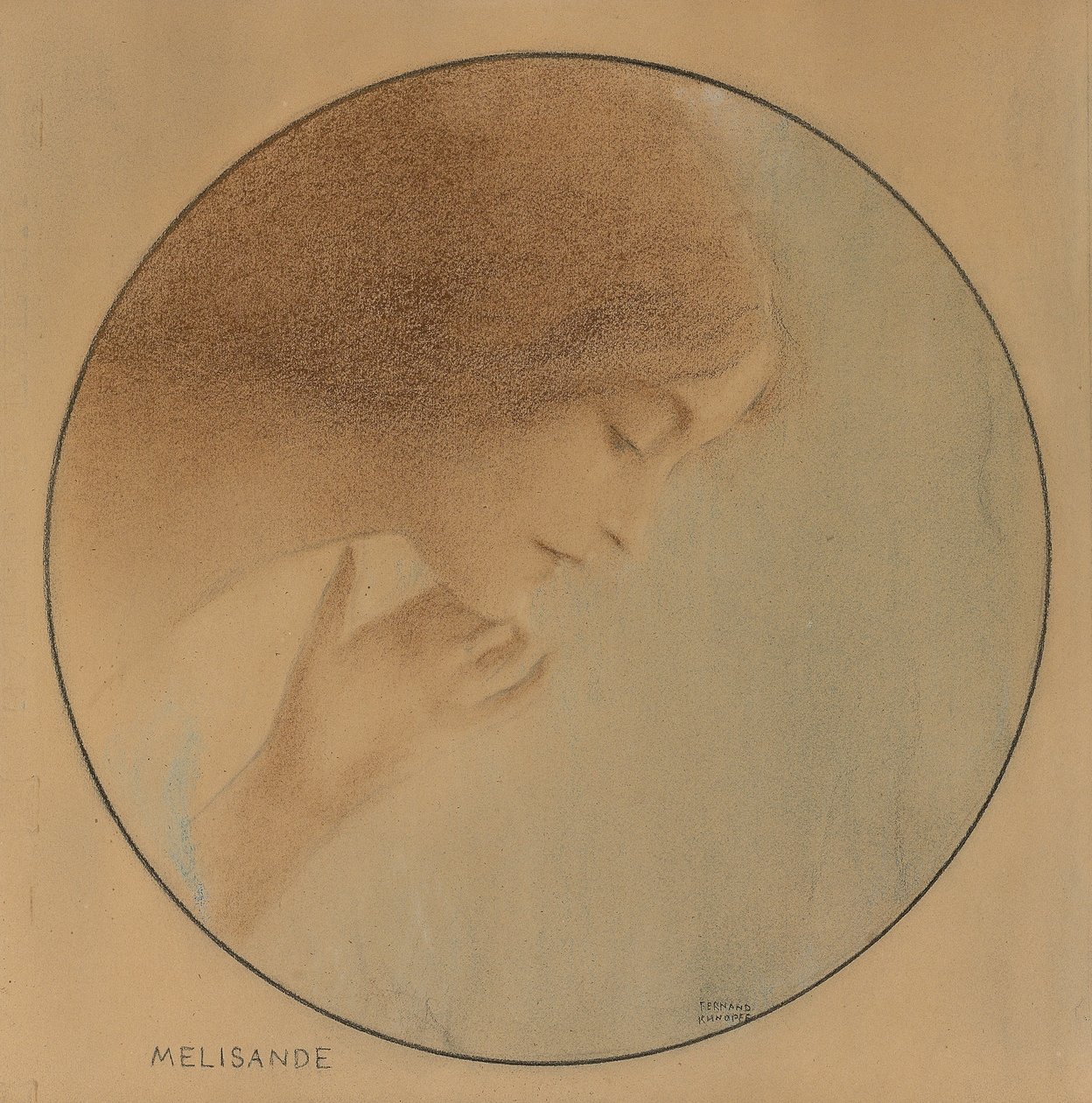Melisanda autorstwa Fernand Khnopff