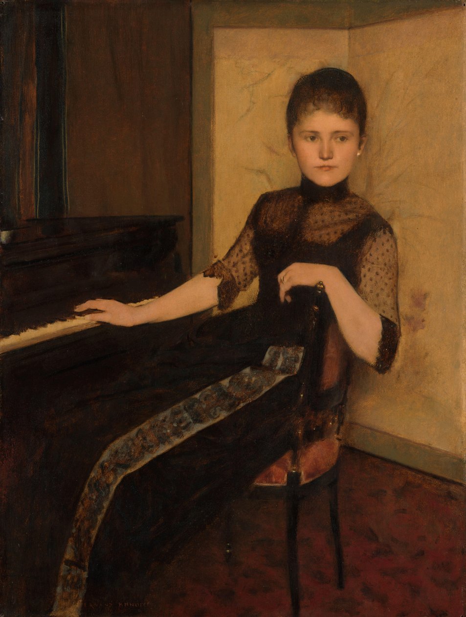 Portret Marii Franciszki Louisy Dommer van Poldersveldt Portret Lady Marii Franciski Louisy Dommer van Poldersveldt (Ubbergen 1848 - 1925 