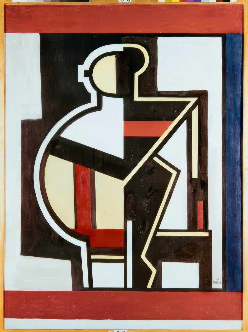 Kompozycja abstrakcyjna autorstwa Fernand Leger