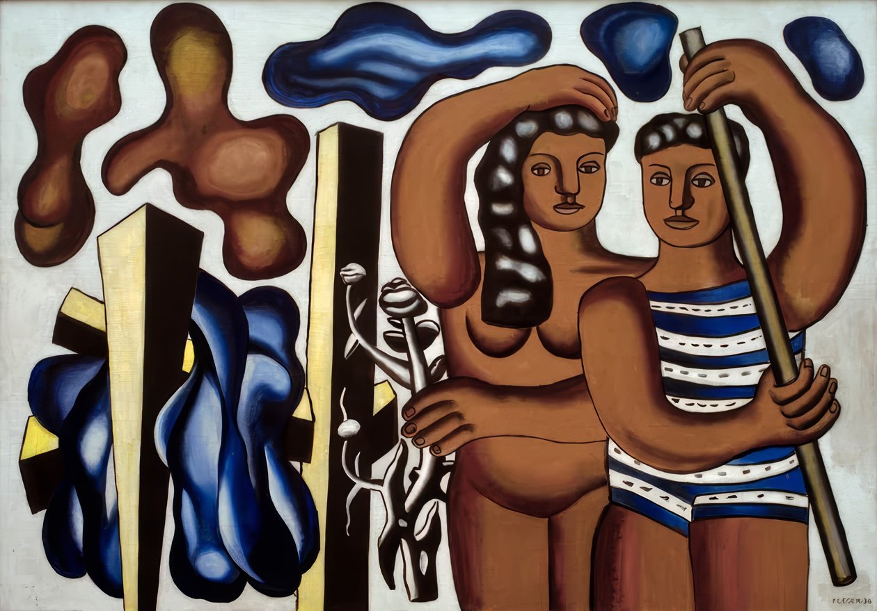 Adam i Ewa (studium) autorstwa Fernand Leger