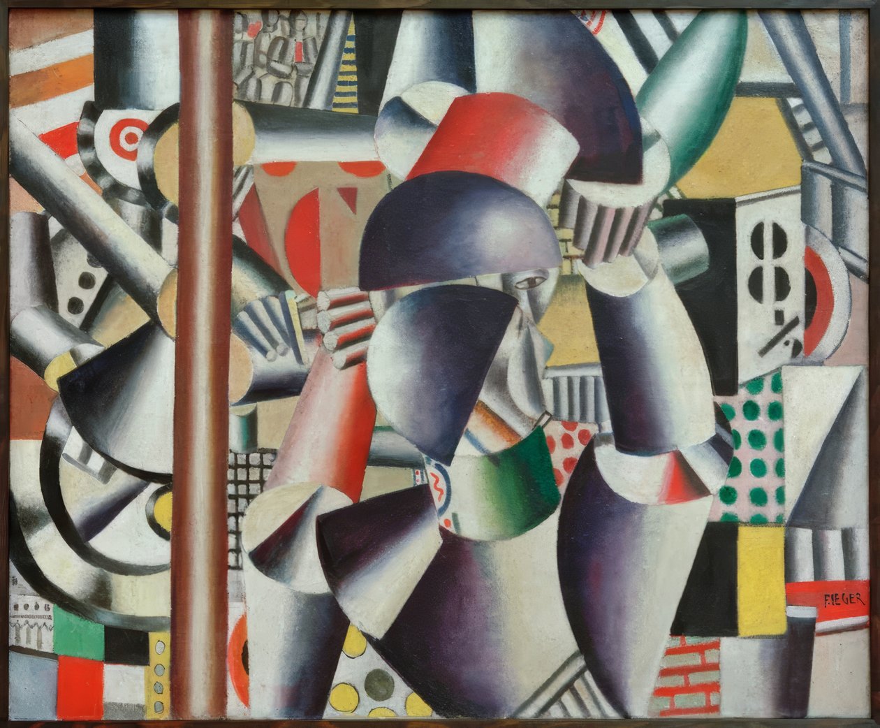 Akrobaci w cyrku autorstwa Fernand Leger