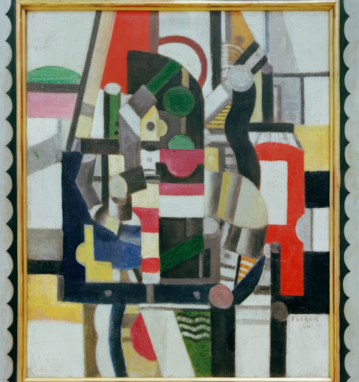 Skład mechaniczny autorstwa Fernand Leger