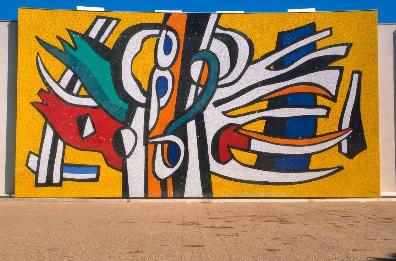 Wybrzeże Lazurowe autorstwa Fernand Leger