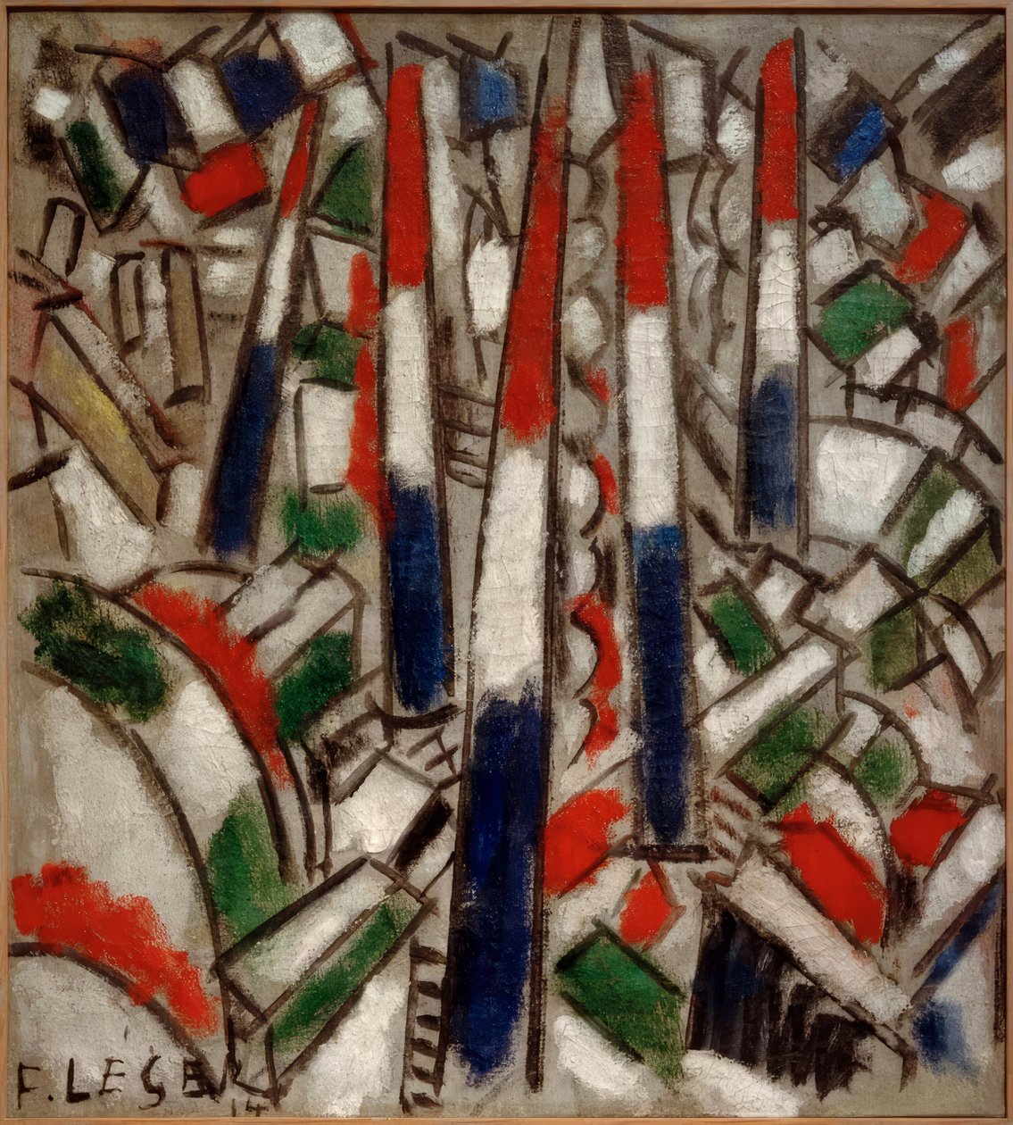 14 lipca autorstwa Fernand Leger