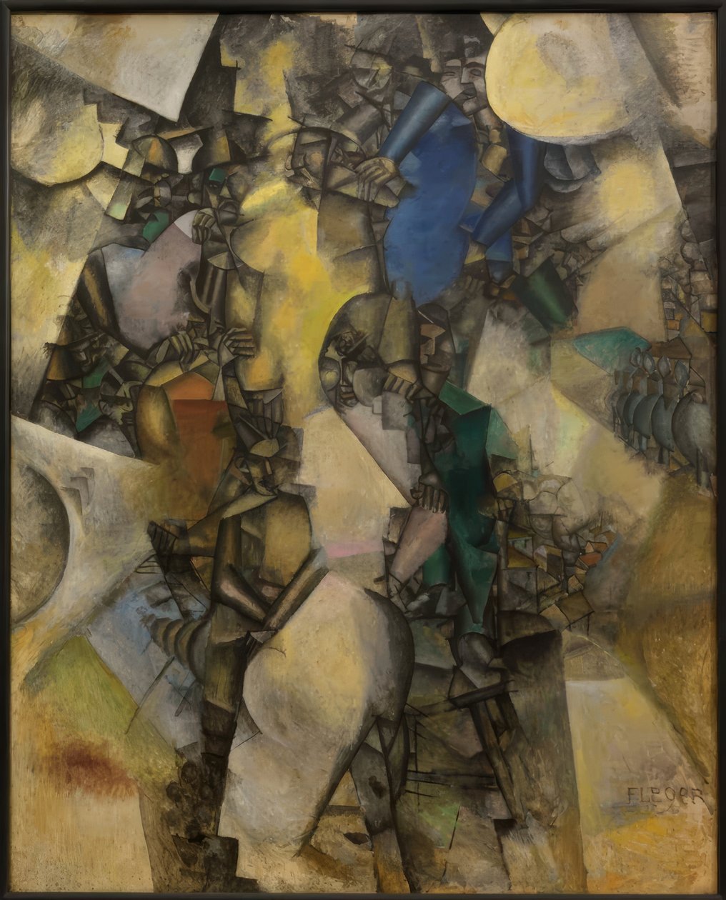 Ślub, 1911 autorstwa Fernand Leger