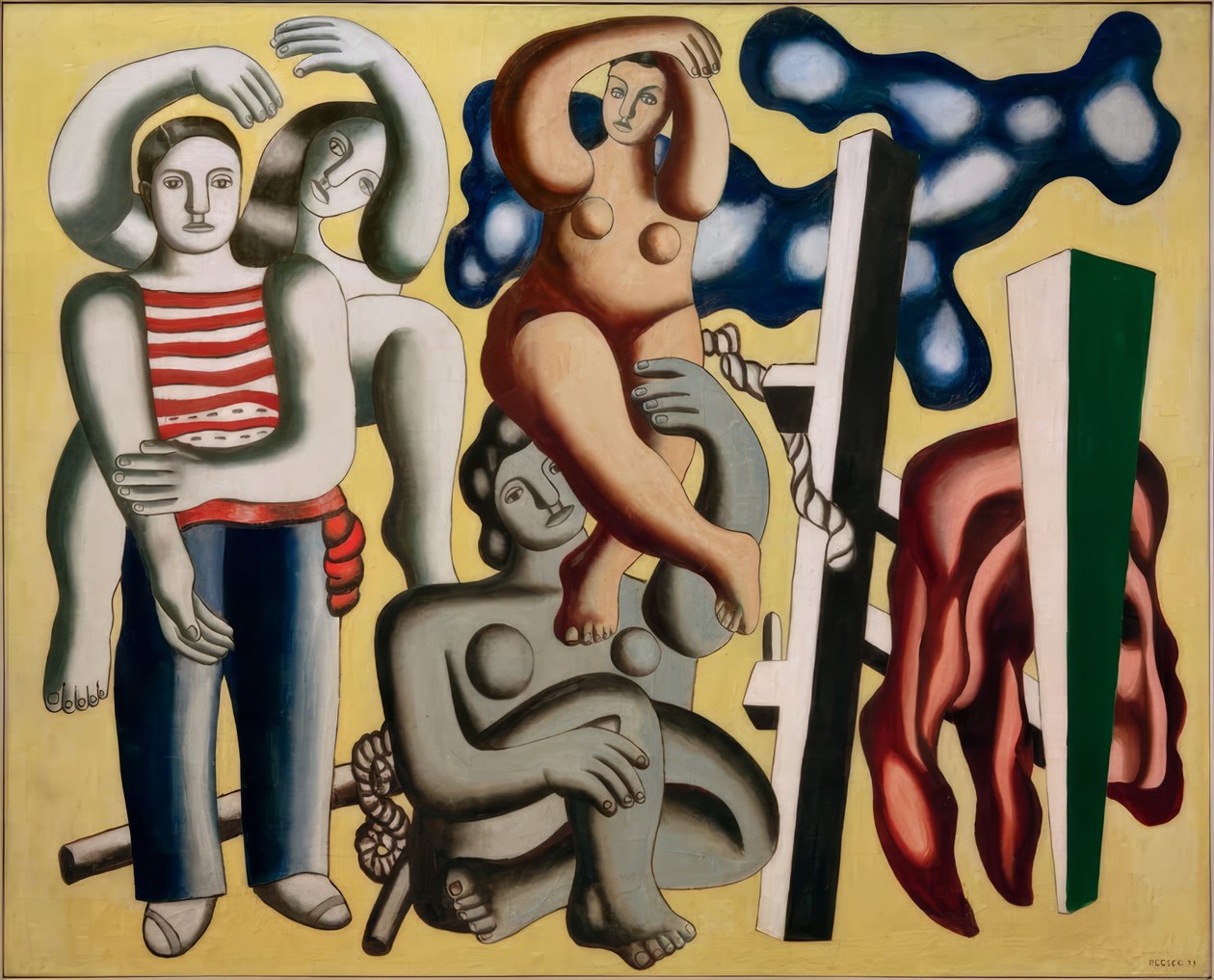 Papugi autorstwa Fernand Leger