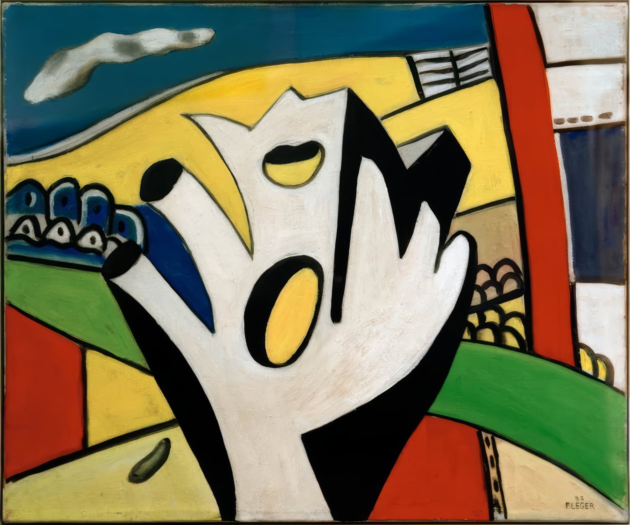 Biała kura autorstwa Fernand Leger