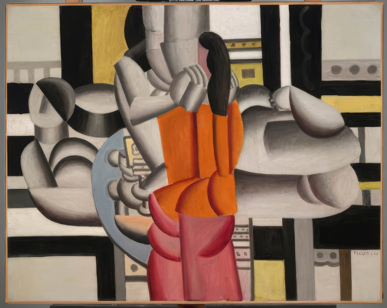 Trzy kobiety i martwa natura (Dejeuner)  autorstwa Fernand Leger