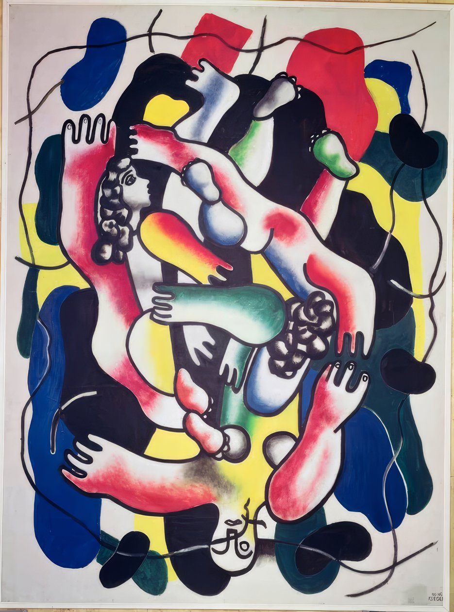 Kompozycja kobieca autorstwa Fernand Leger