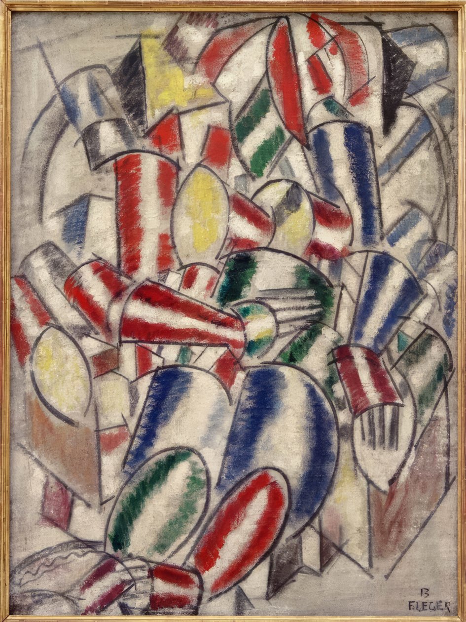 Kobieta w fotelu autorstwa Fernand Leger