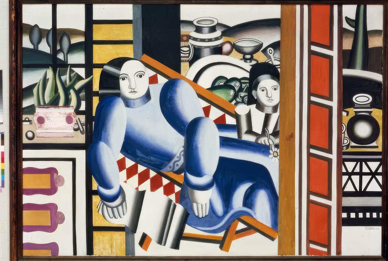 Kobieta z dzieckiem autorstwa Fernand Leger