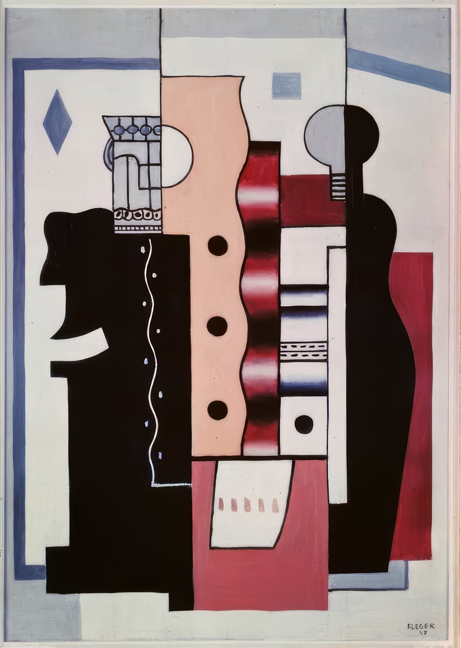 Karo-König autorstwa Fernand Leger