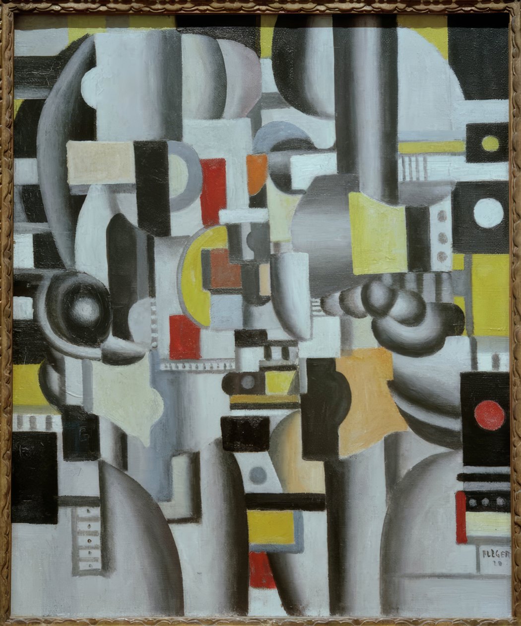 kompozycja autorstwa Fernand Leger