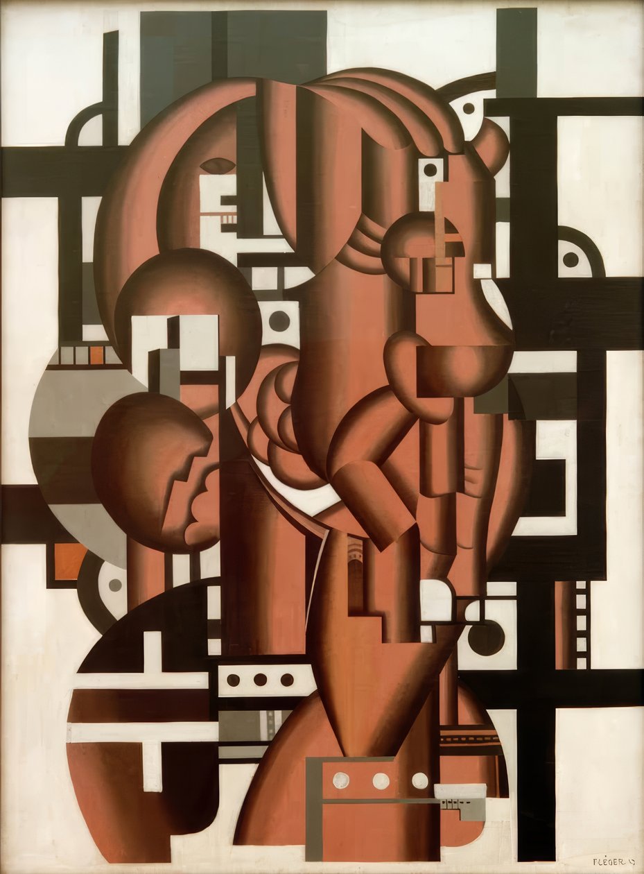 kompozycja autorstwa Fernand Leger