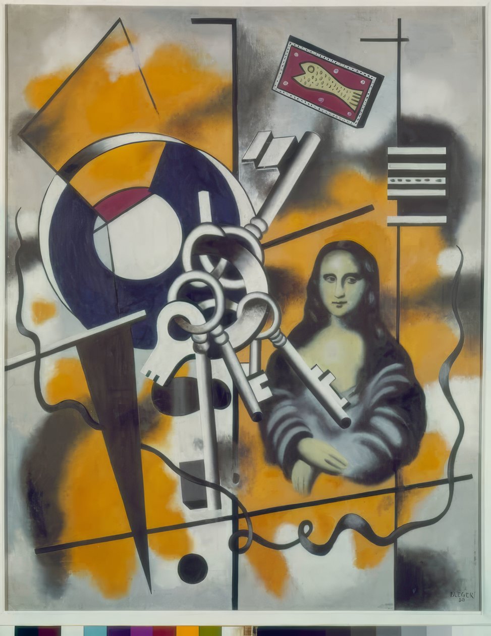 Cité Montparnasse autorstwa Fernand Leger