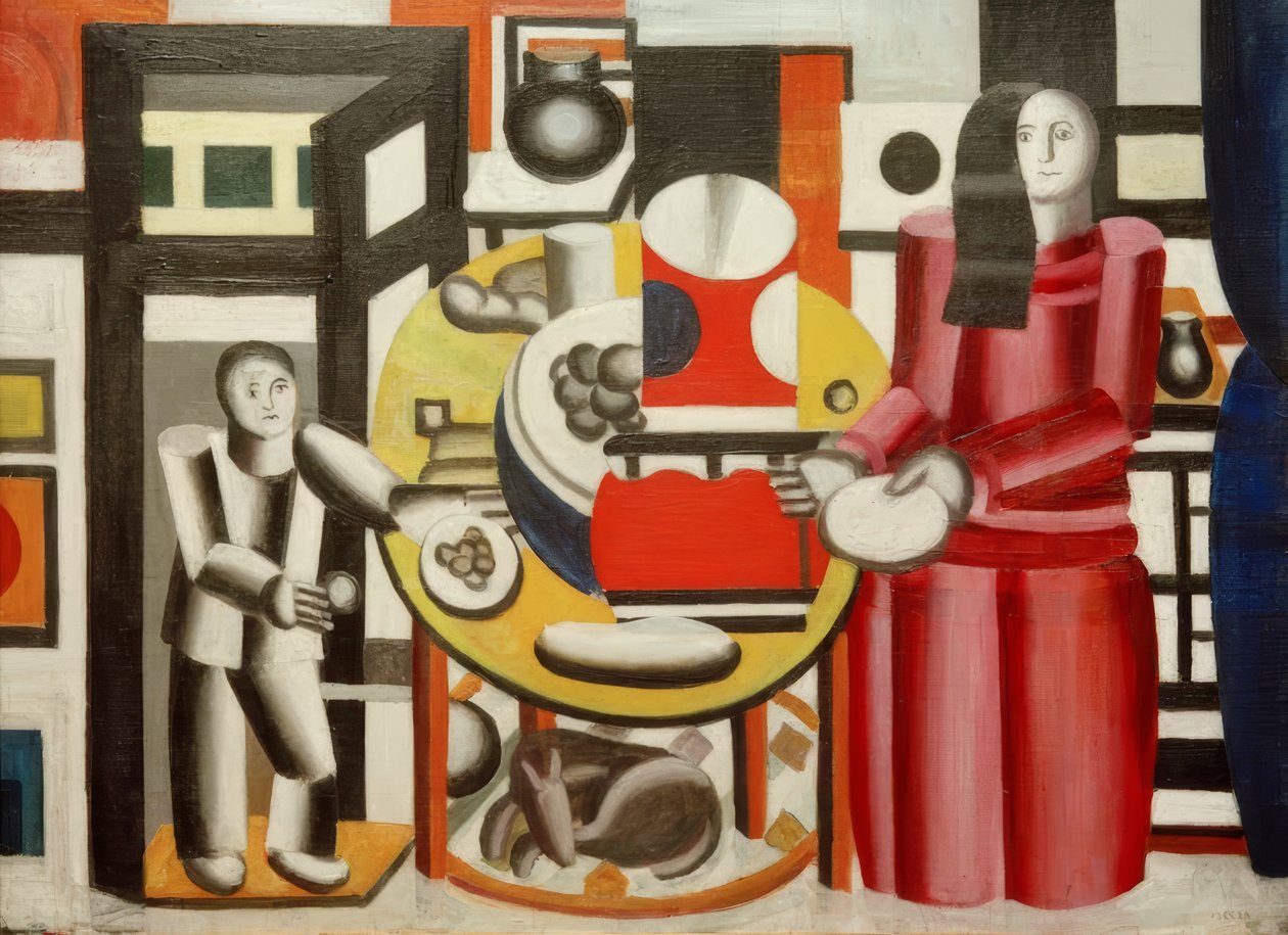 Matka i dziecko autorstwa Fernand Leger