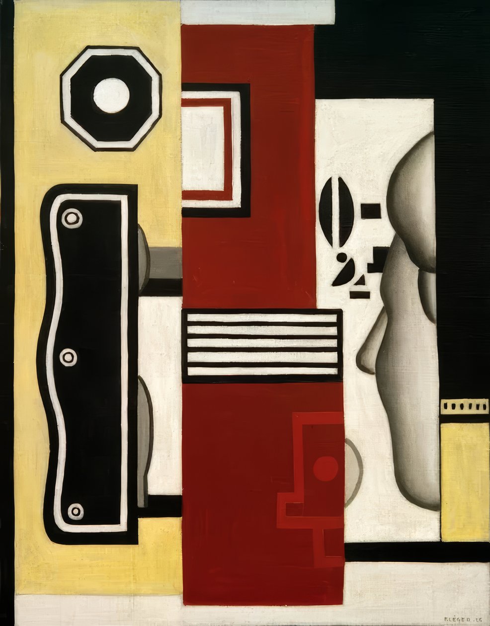 Profil autorstwa Fernand Leger