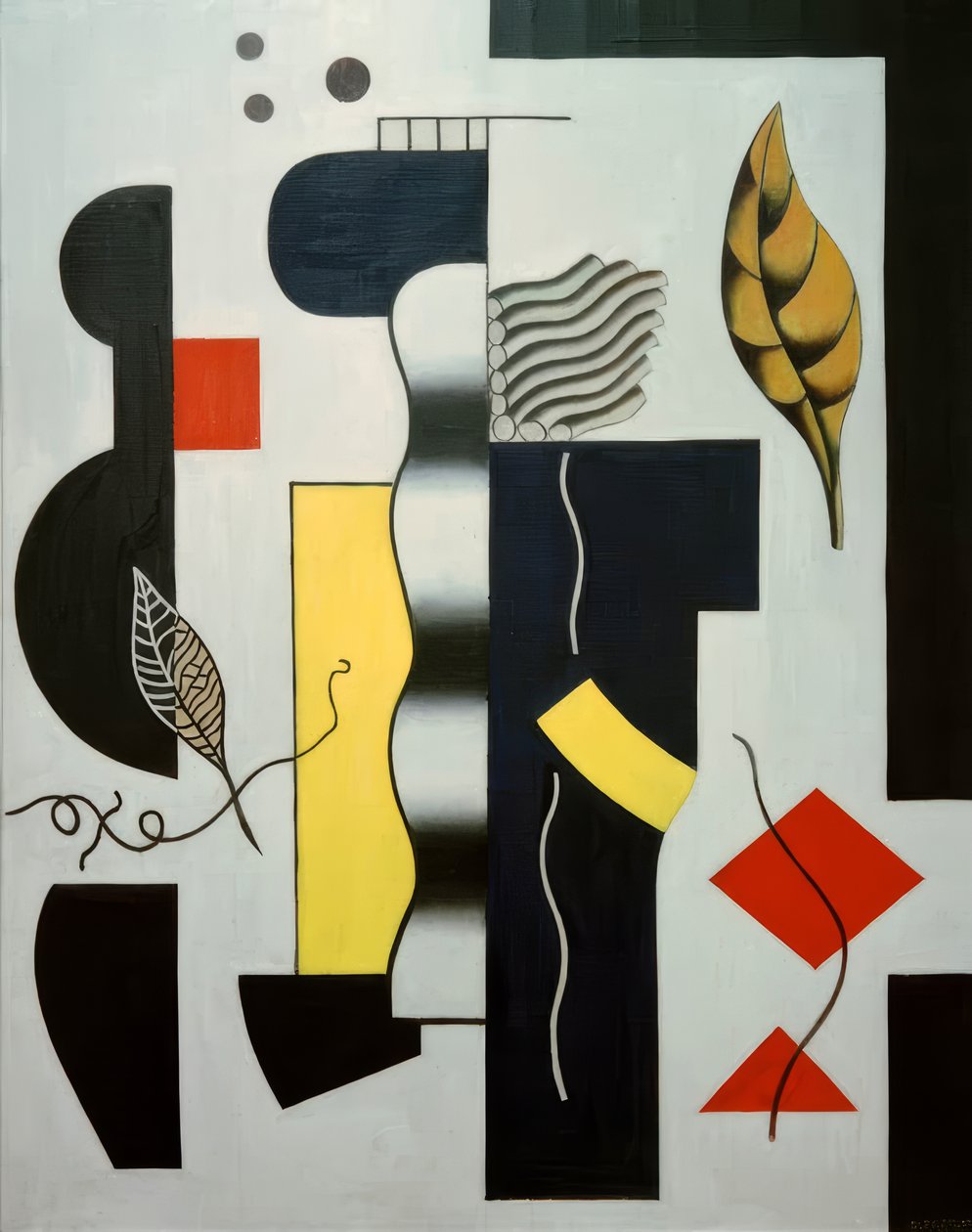 martwa natura autorstwa Fernand Leger
