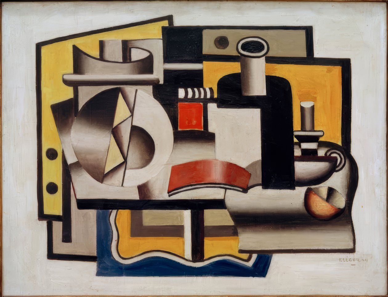 martwa natura autorstwa Fernand Leger