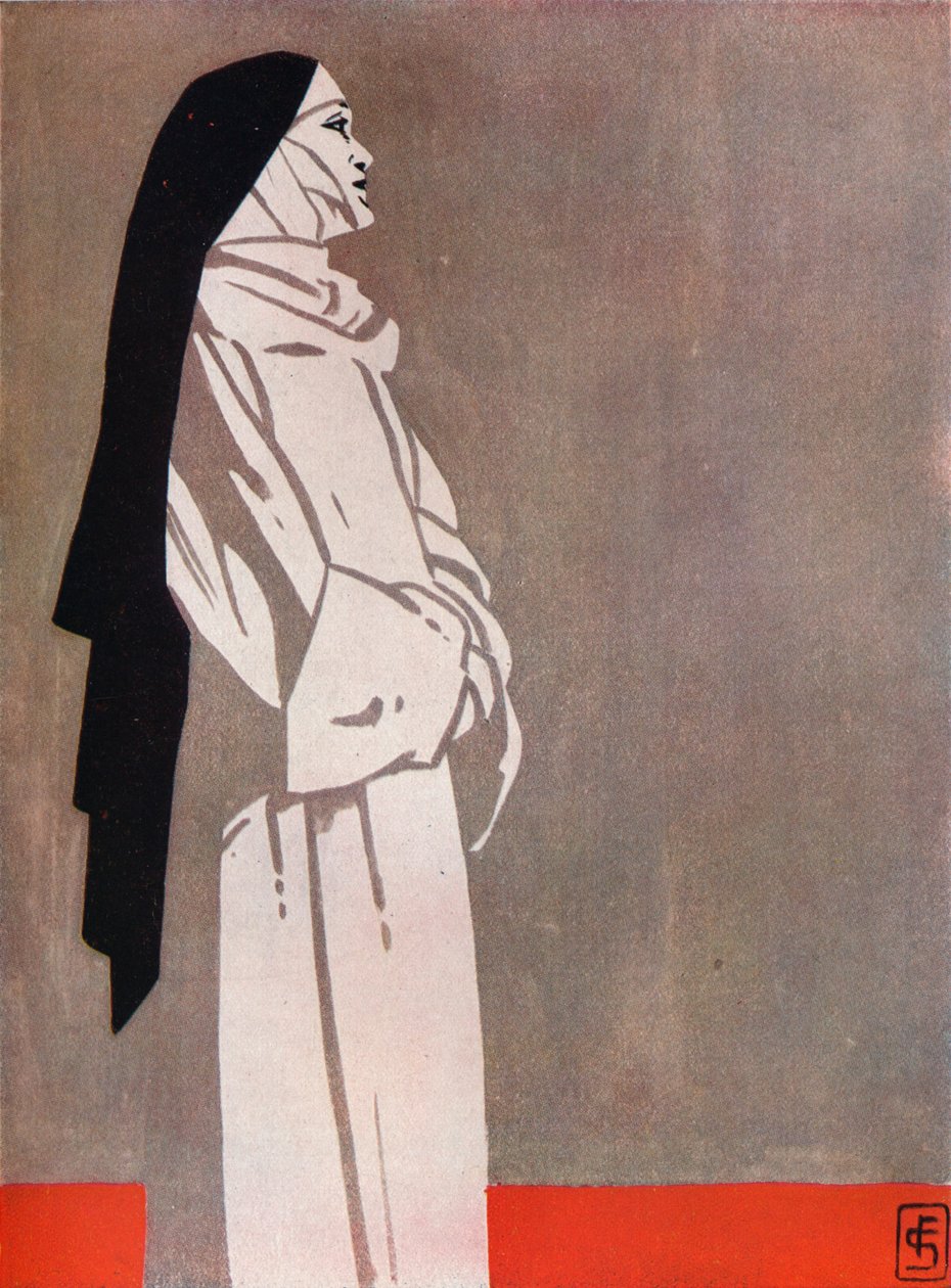 „Projekt na plakat”, c1919 autorstwa Fernand Scouflaire