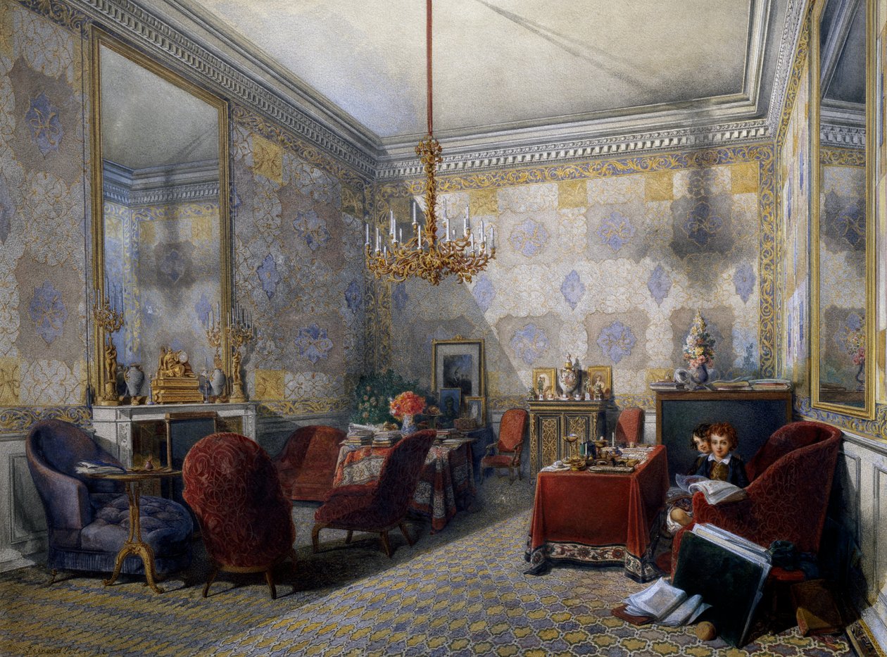 Pokój do rysowania autorstwa Fernand de Cordova Pelez
