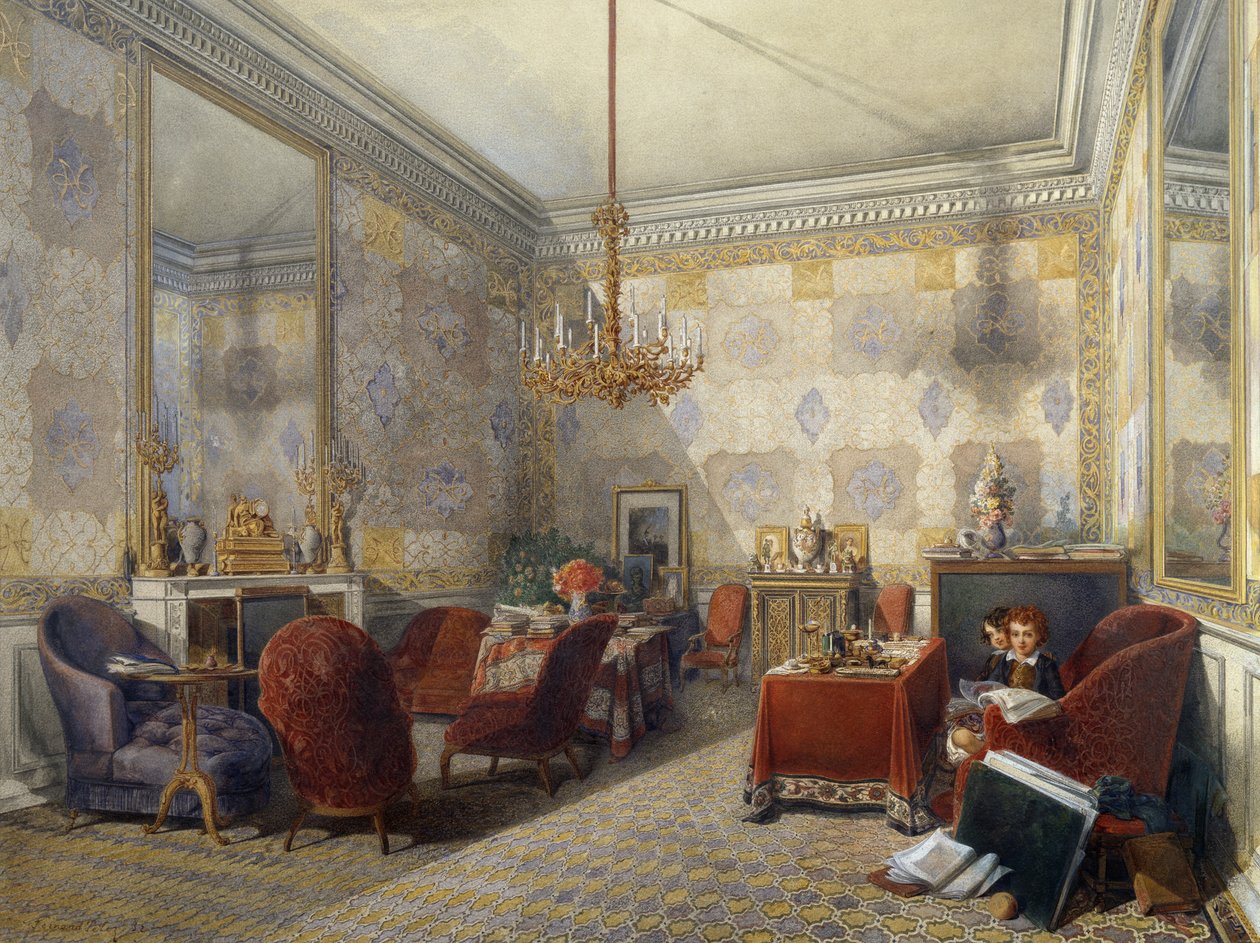 Pokój do rysowania autorstwa Fernand de Cordova Pelez
