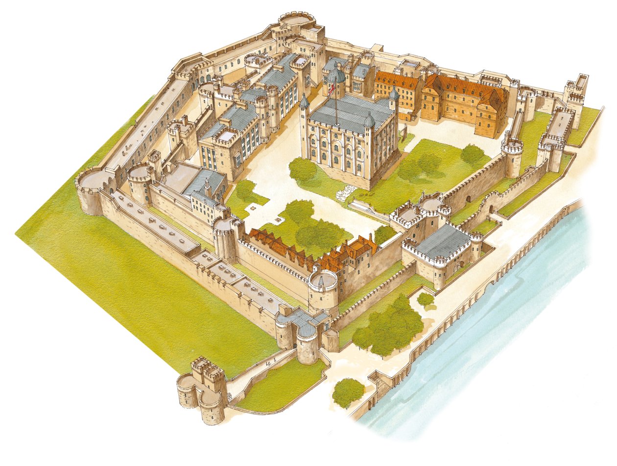 Tower of London. Londyn autorstwa Fernando Aznar Cenamor