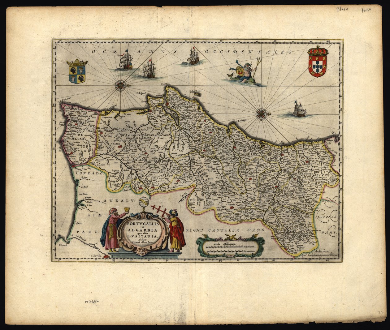 Portugalia i Algarbia autorstwa Fernando Álvares Seco