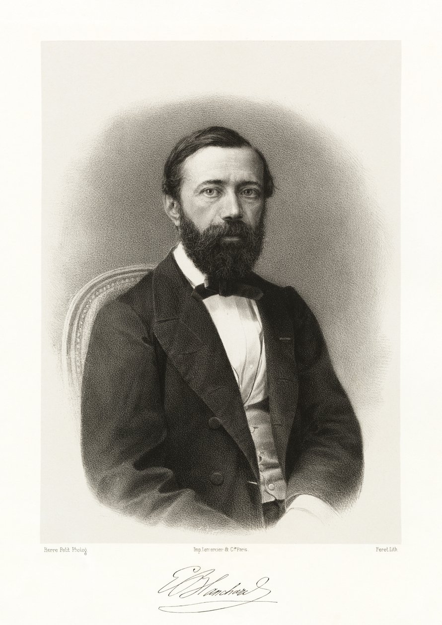 Charles Émile Blanchard, 1865-66 autorstwa Ferret