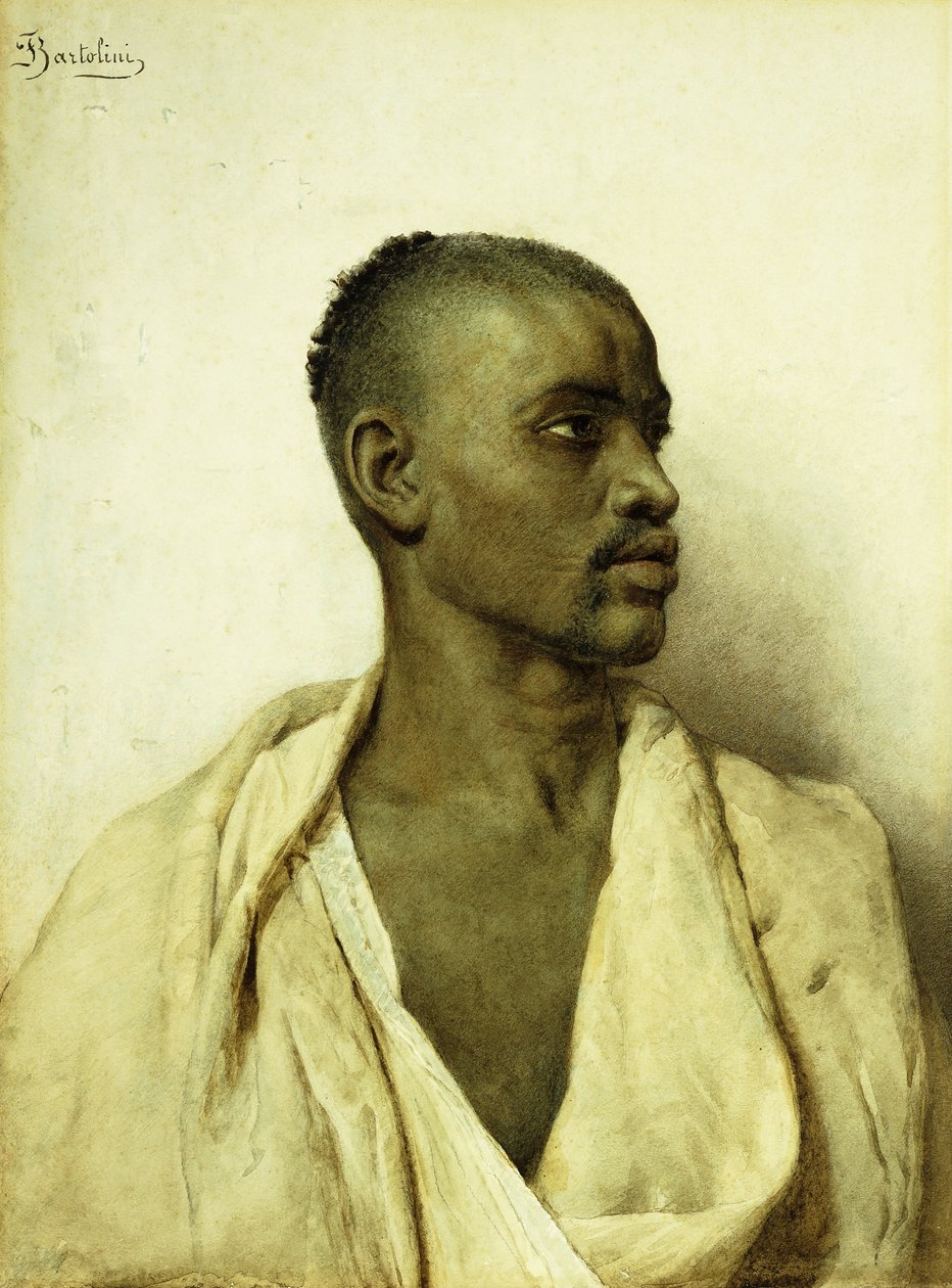 Portret Araba, autorstwa Filipo or Frederico Bartolini