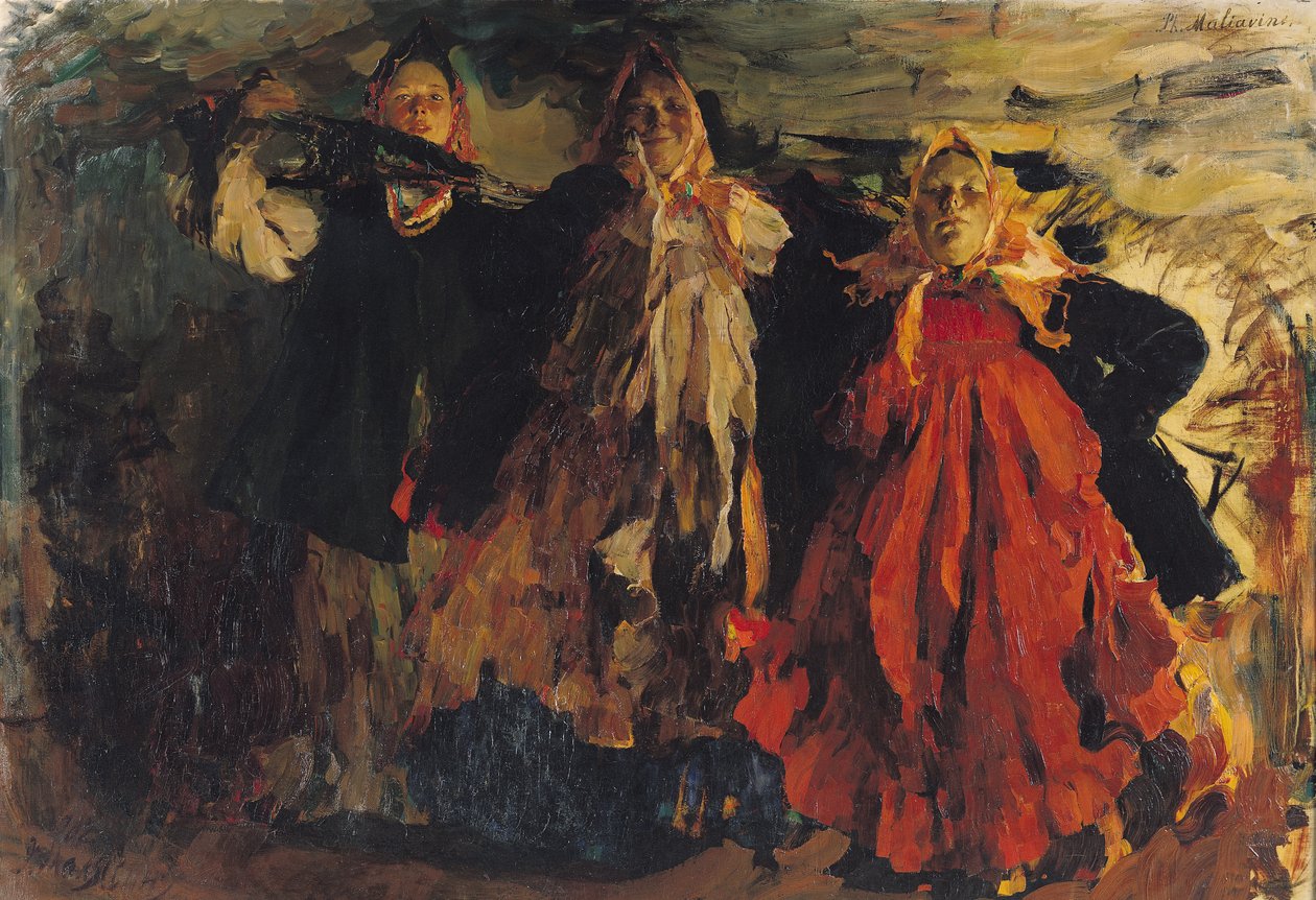 Chłopi rosyjscy, 1902 autorstwa Filipp Andreevic Maljavin