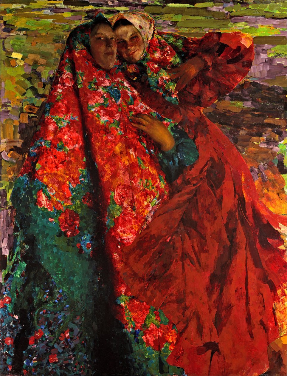 Chłopki, 1905 autorstwa Filipp Andreevic Maljavin
