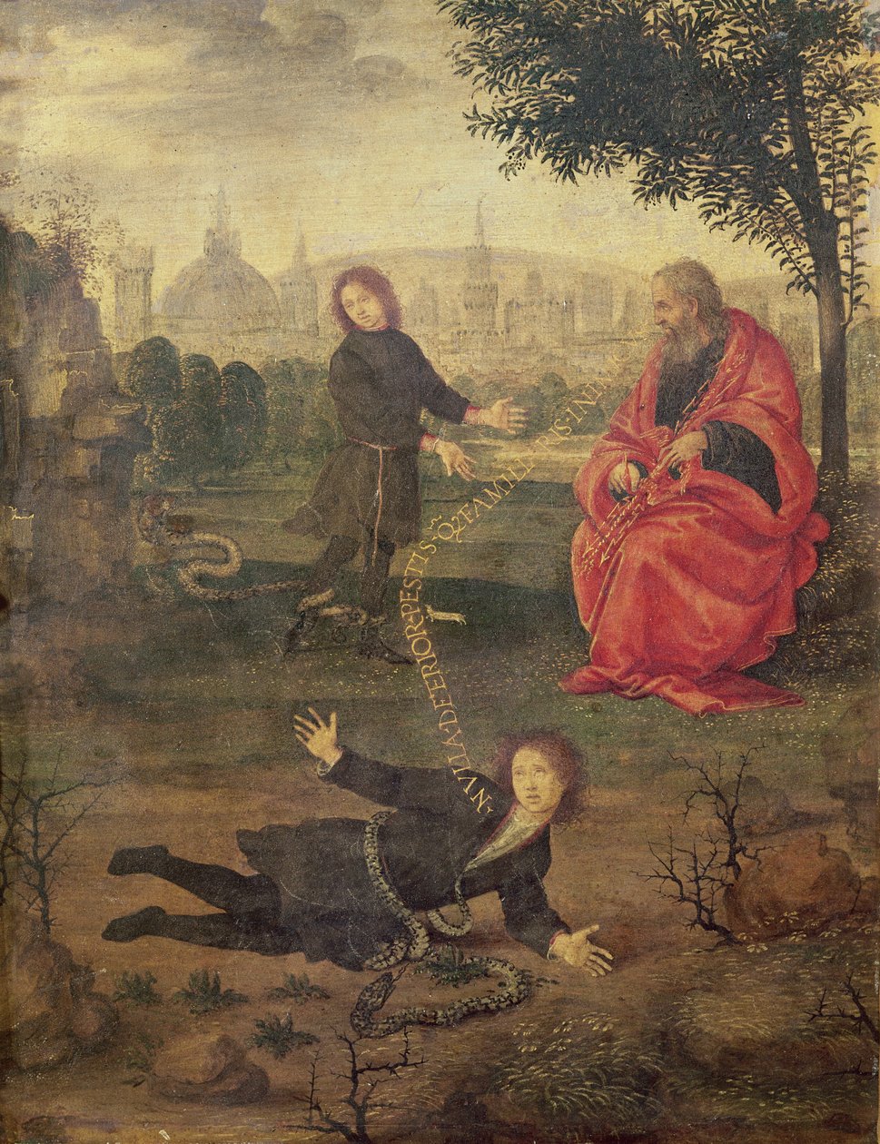Alegoria, ok. 1485-90 autorstwa Filippino Lippi