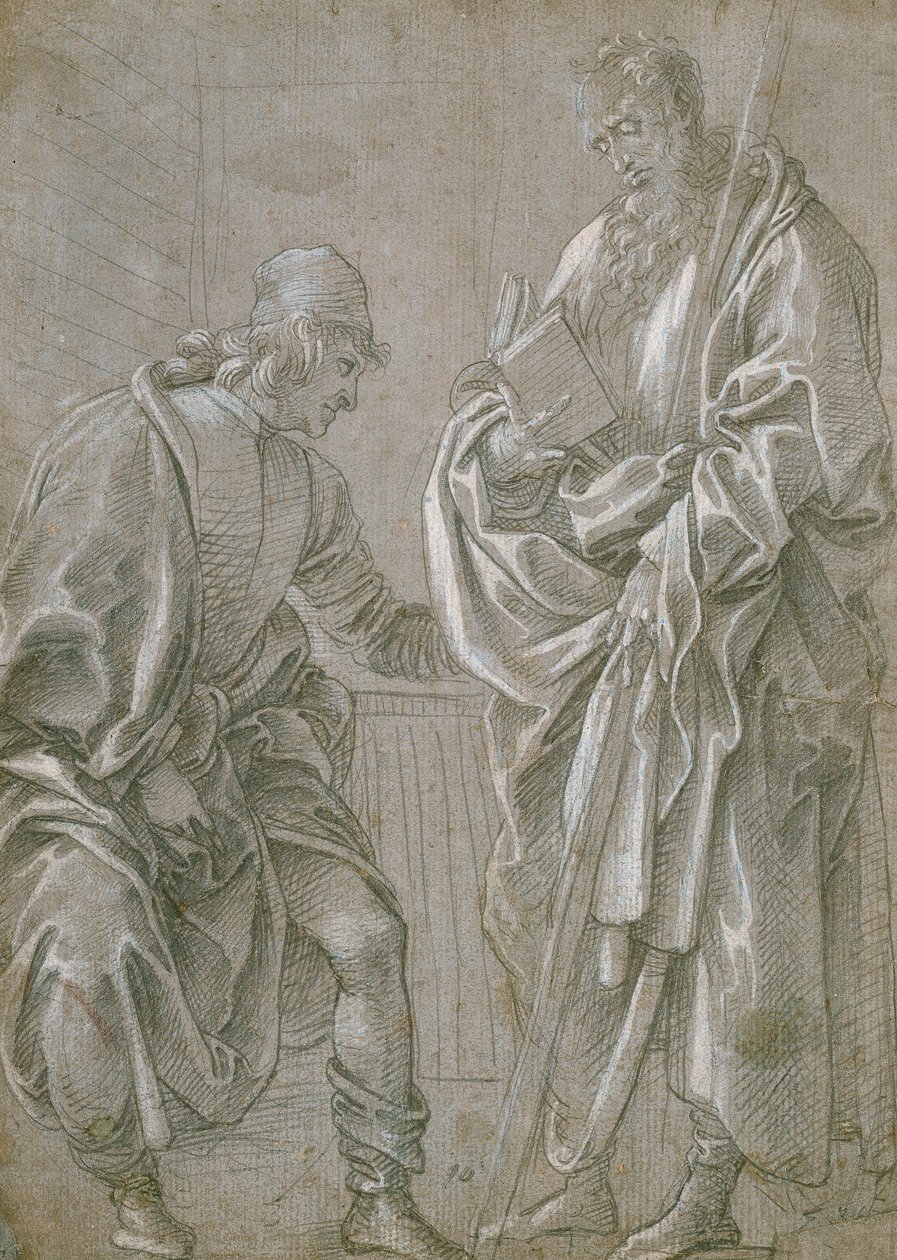 Apostoł i Młodzież autorstwa Filippino Lippi