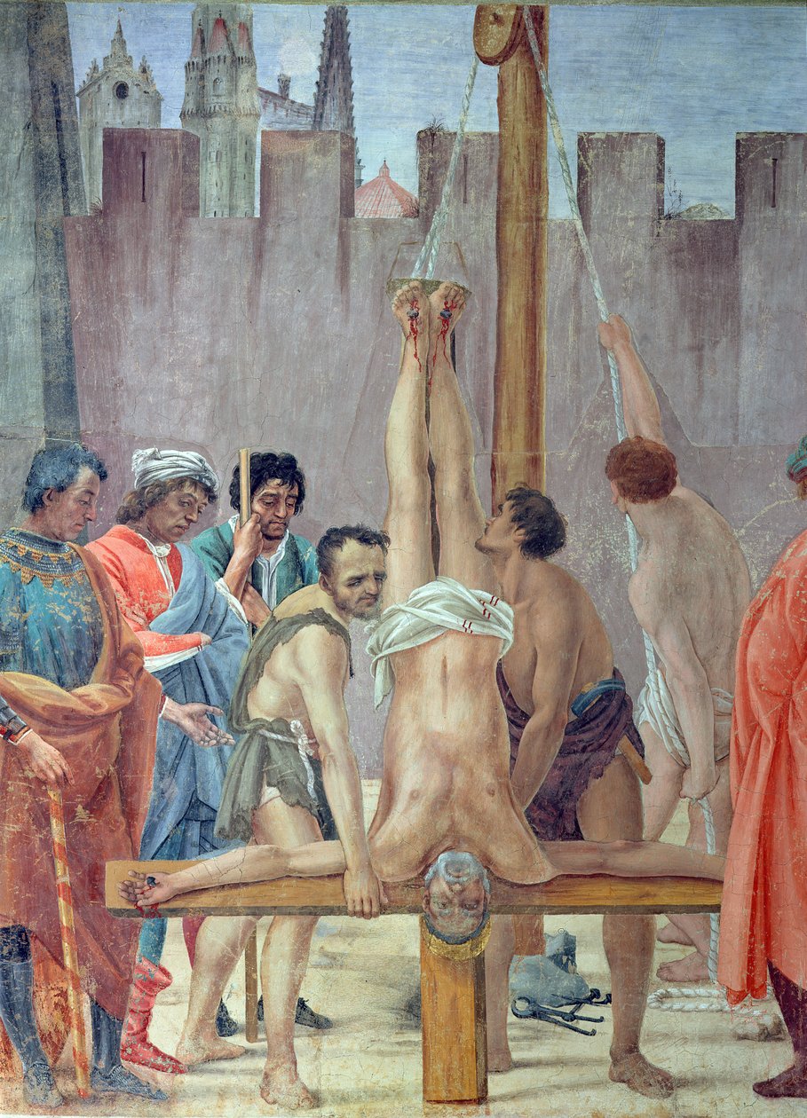 Męczeństwo św. Piotra ok. 1484-85 autorstwa Filippino Lippi