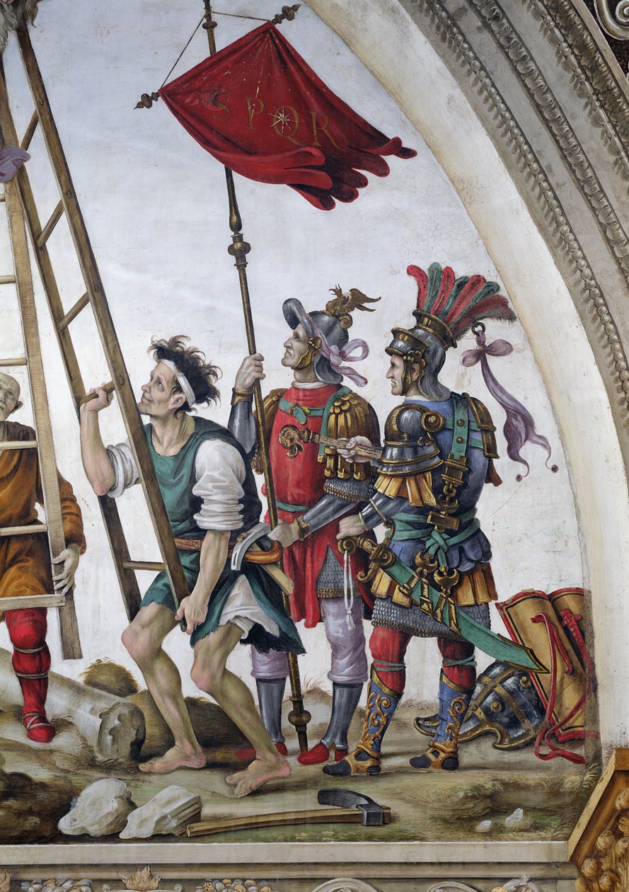 Męczeństwo św. Filipa, południowa ściana kaplicy Strozzi, ok. 1497-1502 fragment fresku z 208288 autorstwa Filippino Lippi