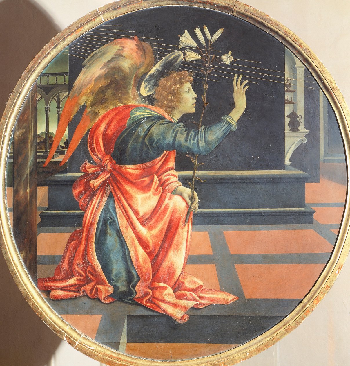 zwiastowanie autorstwa Filippino Lippi