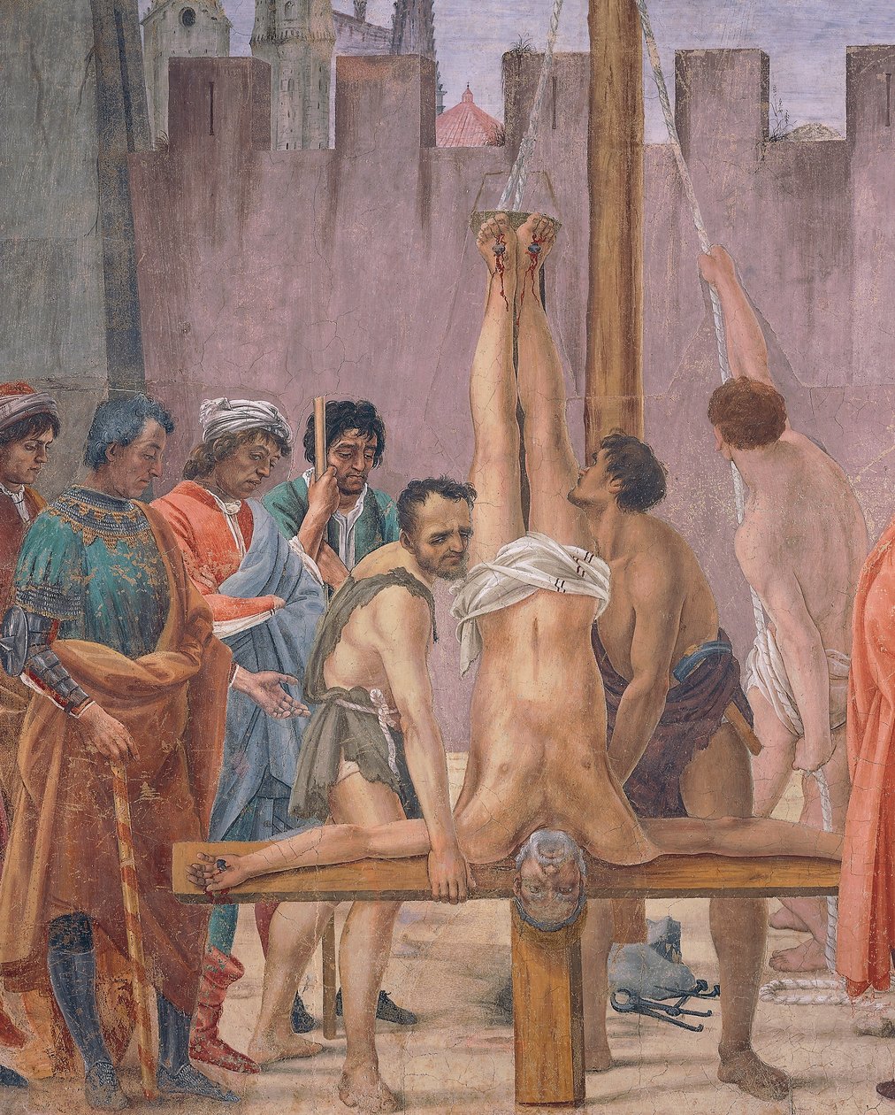 Męczeństwo św. Piotra, Filippino Lippi autorstwa Filippino Lippi