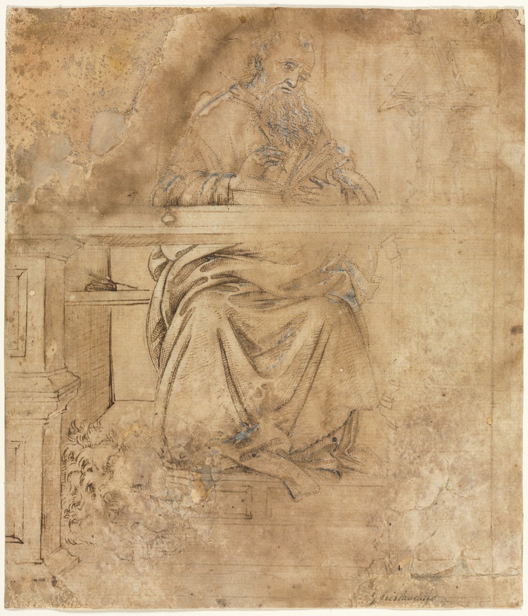 Św. Hieronim w swoim gabinecie autorstwa Filippino Lippi