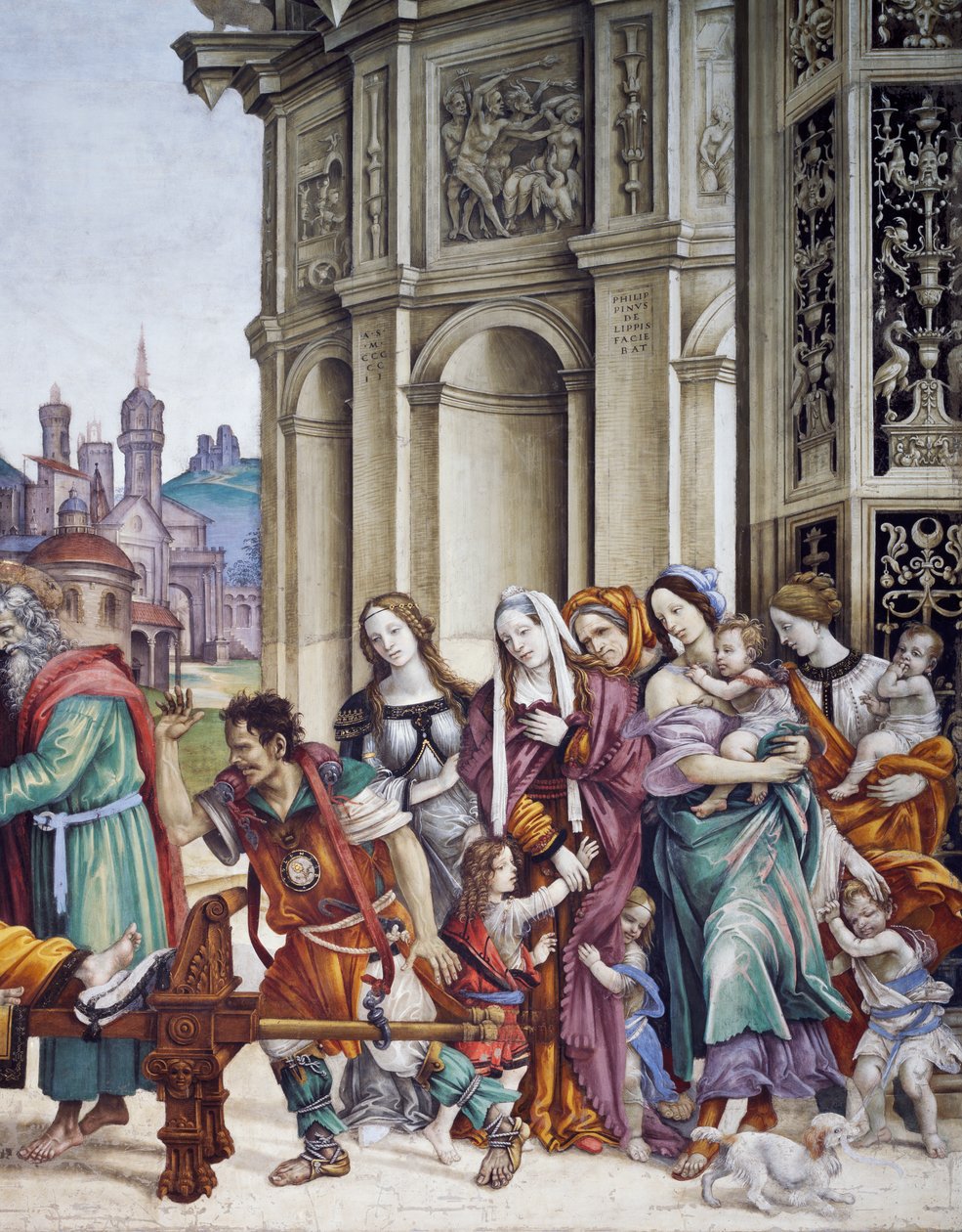 Historie św. Jana autorstwa Filippino Lippi autorstwa Filippino Lippi