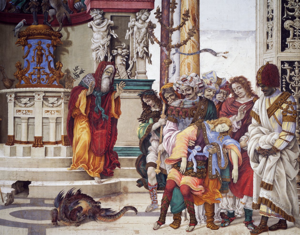 Historie św. Jana autorstwa Filippino Lippi autorstwa Filippino Lippi